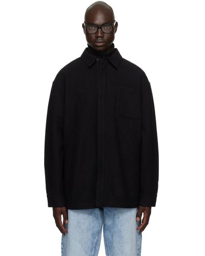 Calvin Klein リラックスフィット ジャケット - ブラック