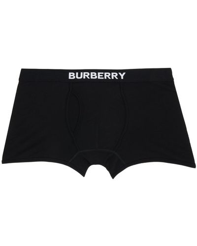 Burberry Boxer noir à logo