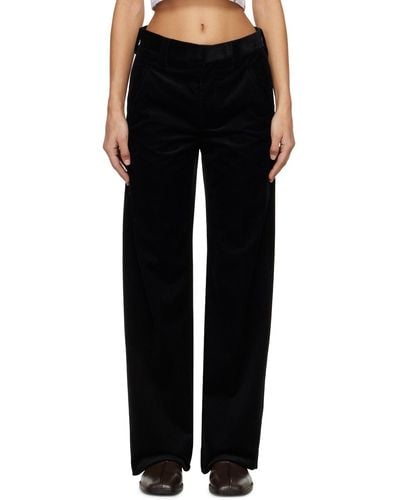 Rier Creased Trousers - Black