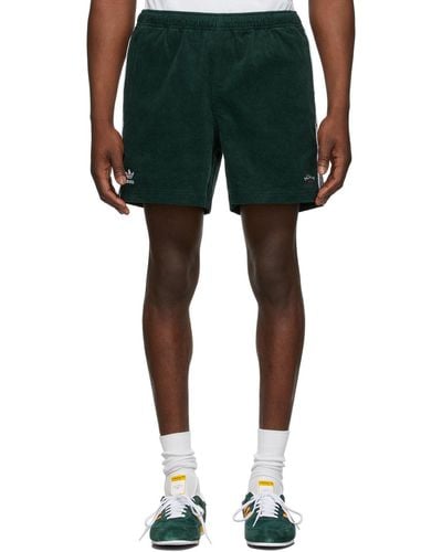 Noah Green Adidas Originals Edition Corduroy Shorts - Multicolor