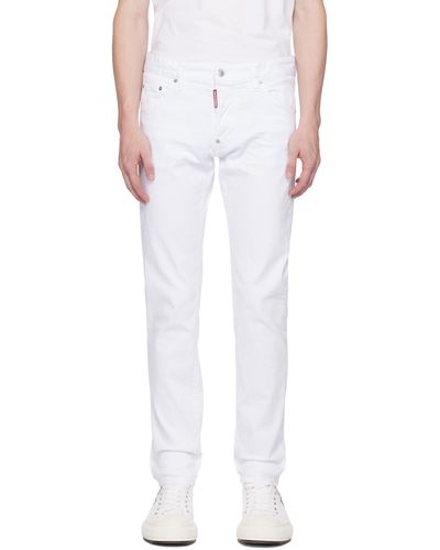 DSquared² Dsqua2 jean cool guy blanc - Multicolore