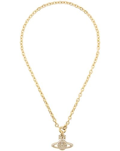 Vivienne Westwood Gold Hilario Reversible Pendant Necklace - Multicolour