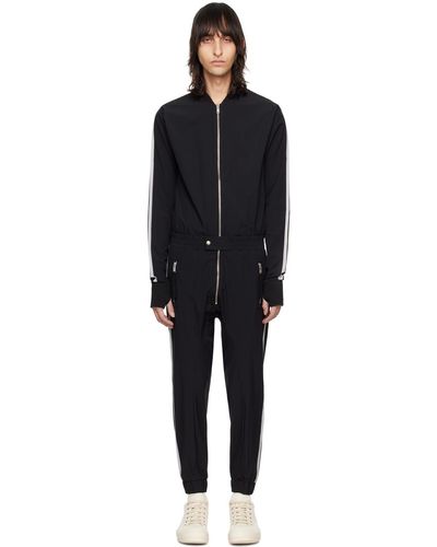 Thom Krom Zip Jumpsuit - Black