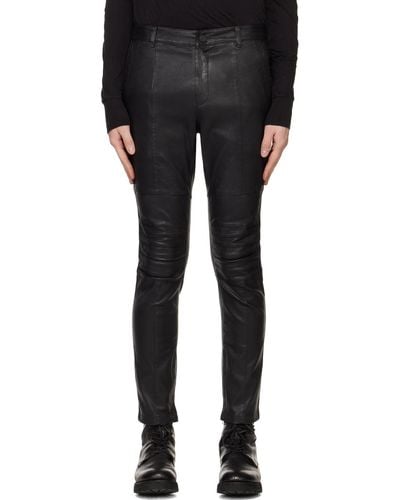 FREI-MUT Faust Leather Trousers - Black