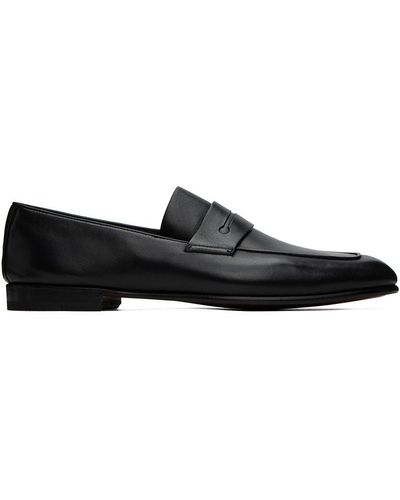 Ermenegildo Zegna, Shoes, Ermenegildo Zegna Designer Us 8 Eu 7 Mens Black  Loafers Hardware Buckle Like New