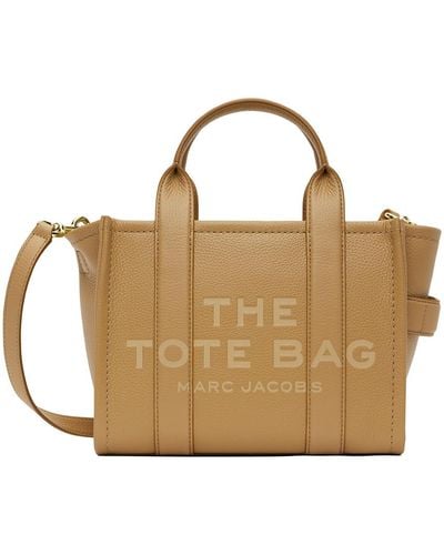 Marc Jacobs 'The Leather Small' Tote - Brown