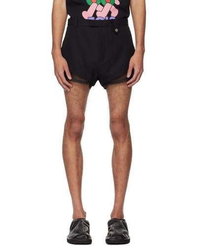 Egonlab Exposed Lining Shorts - Black