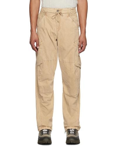 Hyein Seo Pocket Cargo Trousers - Natural