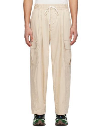 F/CE Pigment-dyed Cargo Trousers - Natural