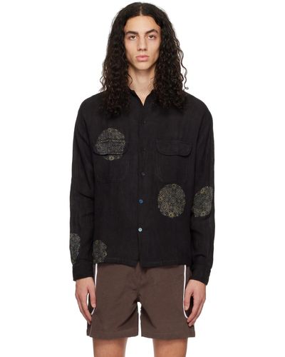 Story Mfg Snack Shirt 半価販売 mfg. Long Sleeve Button Up Organic