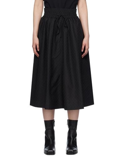 Soulland Meir Midi Skirt - Black