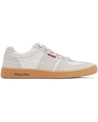 PS by Paul Smith White Roberto Trainers - Black