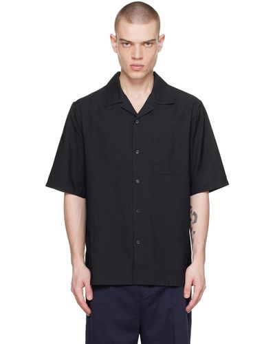 Filippa K Button Shirt - Black