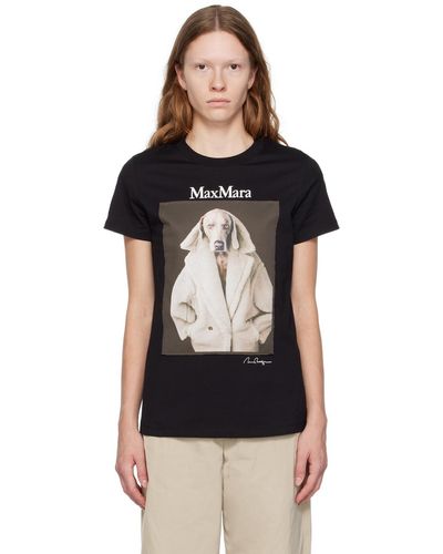 Max Mara T-shirt valido noir