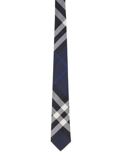 Burberry Check Tie - Black