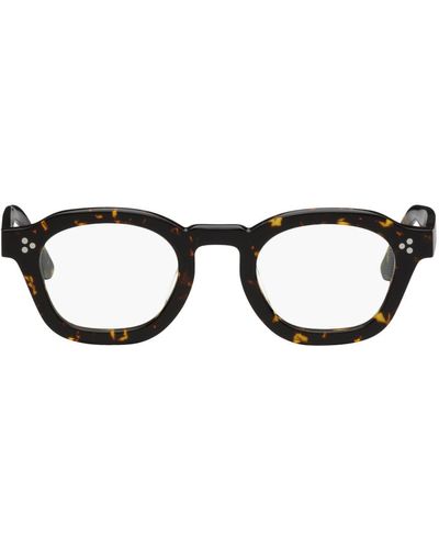 AKILA Shell Logos Glasses - Black
