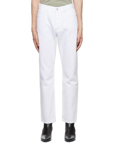 RECTO. Straight-leg Jeans - White