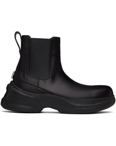 WOOYOUNGMI Leather Chelsea Boots - Black