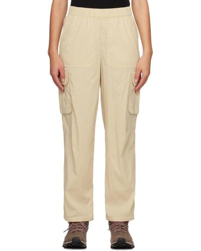 The North Face Beige Spring Peak Cargo Trousers - Natural