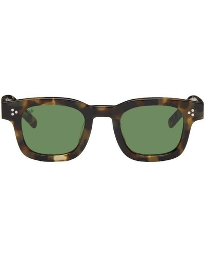 AKILA Tortoiseshell Ascent Sunglasses - Green