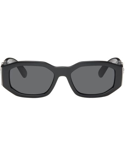 Versace Medusa biggie Sunglasses - Black