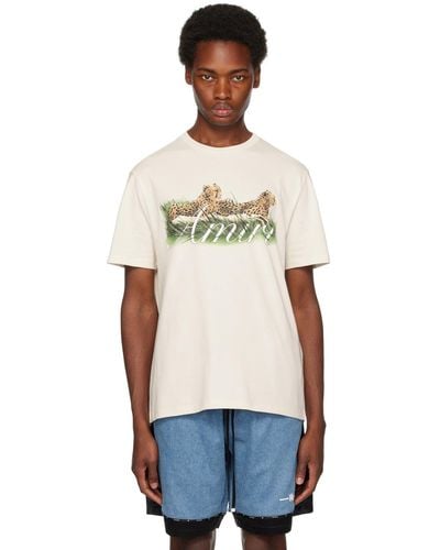 Amiri Printed Cotton T-shirt - White