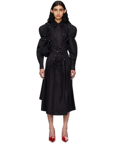 Vivienne Westwood Kate Midi Dress - Black