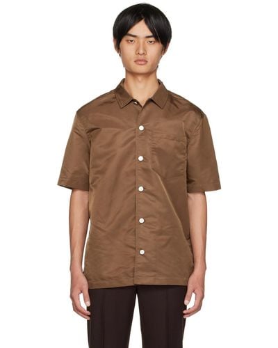 Han Kjobenhavn Summer Shirt - Brown