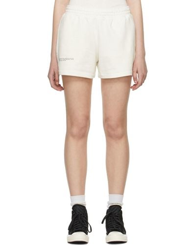 PANGAIA Off-white 365 Shorts