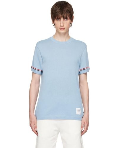 Thom Browne Lightweight T-Shirt - Blue