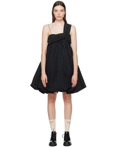 Cecilie Bahnsen Robe courte victoria noire