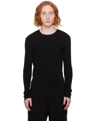 Our Legacy Black Compact Sweater