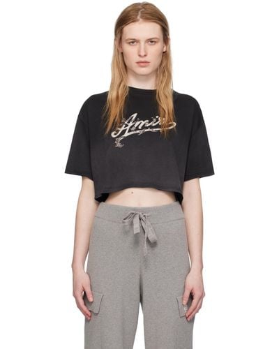 Amiri Filigree T-shirt - Black