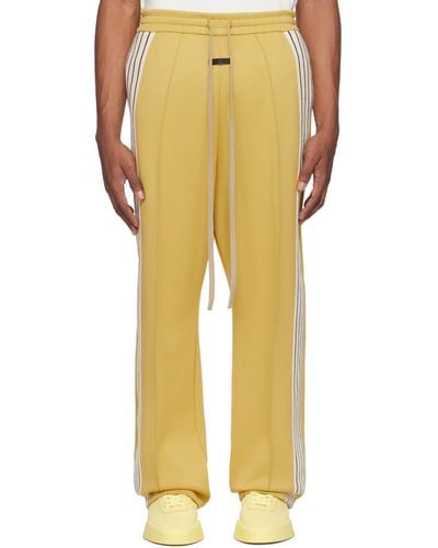 Fear Of God Relaxed-Fit Joggers - Yellow
