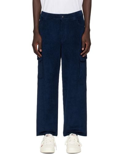 Dime Relaxed Cargo Pants - Blue