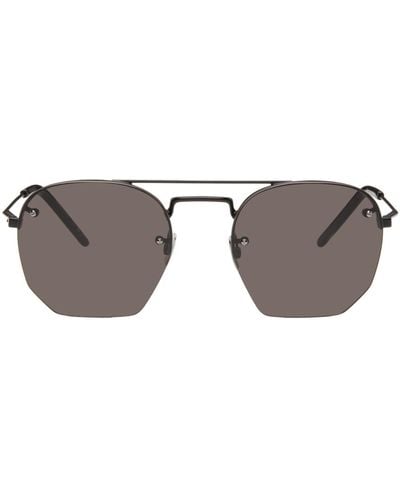 Saint Laurent Black Sl 422 Sunglasses