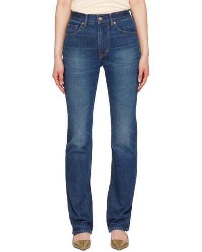 Tom Ford Stonewashed Jeans - Blue