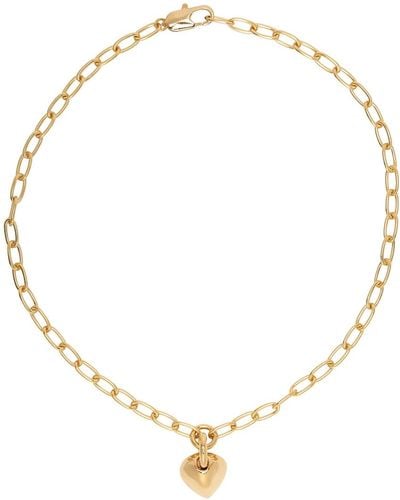 Laura Lombardi Gold Caterina Pendant Necklace - Natural