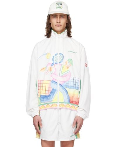 Casablancabrand Printed Jacket - Multicolour