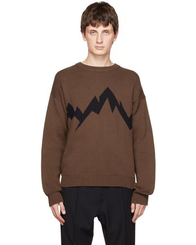Afield Out Lowell Sweater - Brown