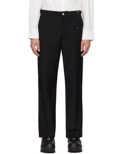 C2H4 Standard Suit Trousers - Black