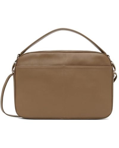 Commission Leather Parcel Shoulder Bag - Multicolor