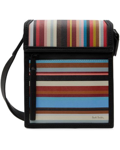 Paul Smith Mini Cooper Cross Body Multicolor Canvas Messenger Bag # 2