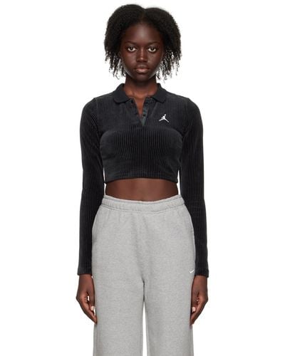 Nike Cropped Top - Black