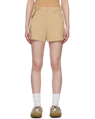 The North Face Khaki Bridgeway Shorts - Natural