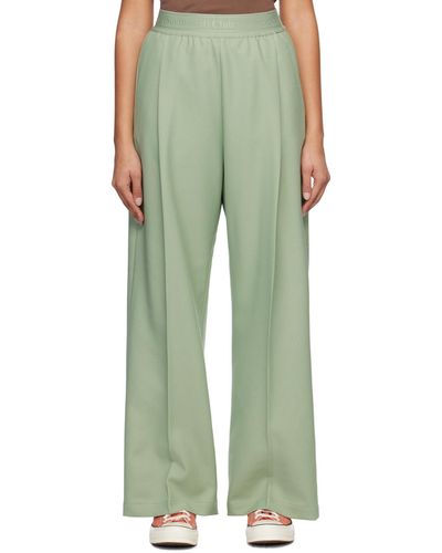 Stockholm Surfboard Club Stockholm (surfboard) Club Pleated Trousers - Green