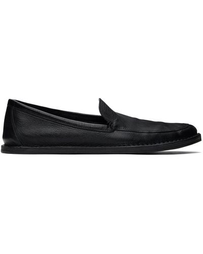 The Row Cary V1 Loafers - Black
