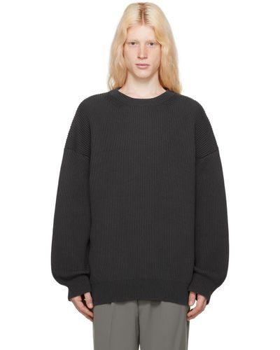 N. Hoolywood Crewneck Sweater - Black