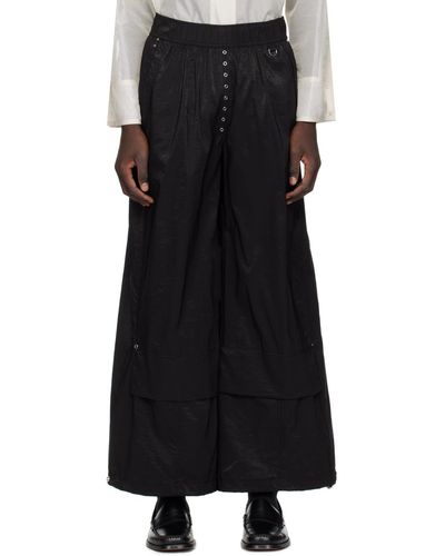 Low Classic Banding Trousers - Black