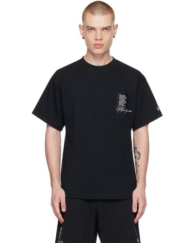 Yohji Yamamoto T-shirt performance noir édition new era